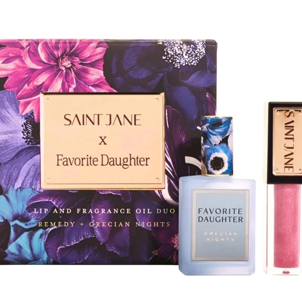 SAINT JANE BEAUTY Favorite Daughter x Saint Jane Lip and Fragrance Set (NIB)